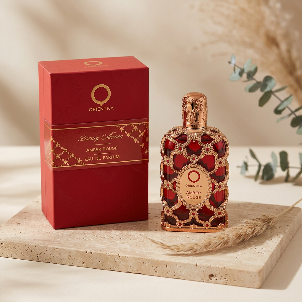 Orientica Amber Rouge Eau de Parfum — Ámbar Oriental de Lujo